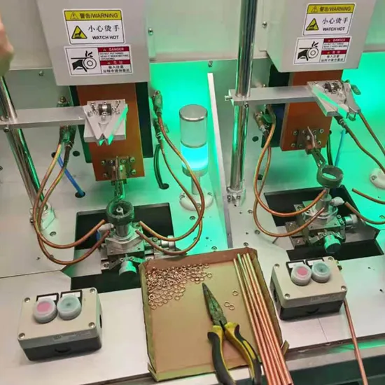 High-Frequency Induction Copper Tube Brazing Machine